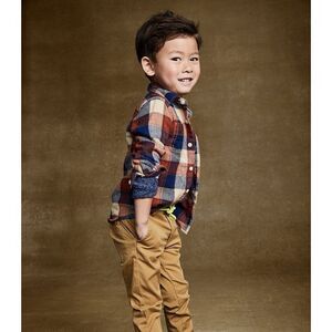 ✨Oshkosh B’gosh Button-Front Plaid Flannel Sz 3T Shirt✨